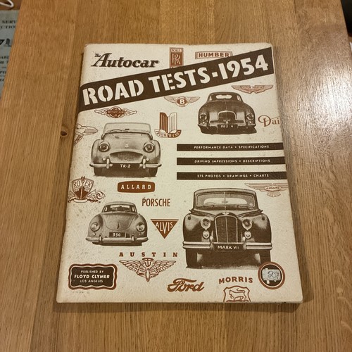 Autocar road tests - tests, pub