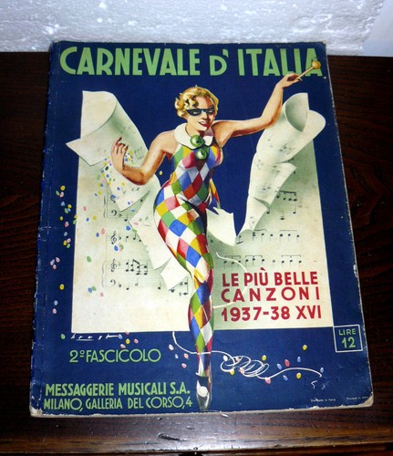 Carnevale italia spartito - d'italia,