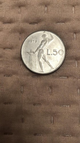 Moneta lire del - lire, con