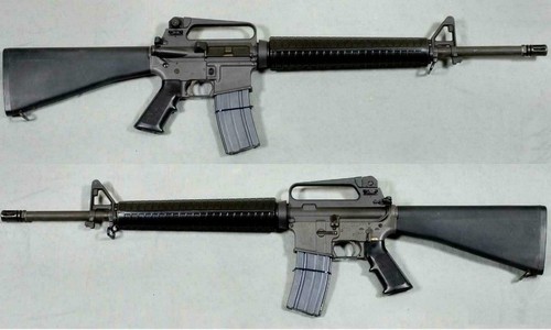 M16a2 fucile poster lucido - m16a2,