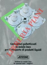 Azzini - Contenitori pallettizzati in acciaio inox per il trasporto di prodotti