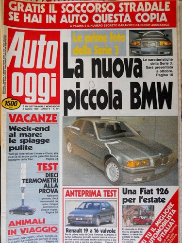 Auto oggi 191 1990 prime - oggi,