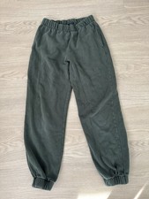 Felpa donna Brandy Melville verde taglia unica misto cotone tasche