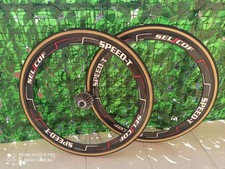 SELCOF SPEED T COPPIA RUOTE CARBONIO 50MM. TUBOLARI