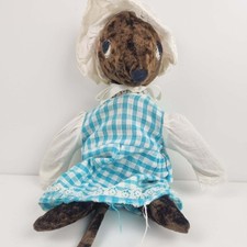 Vintage Ragdoll Mouse Plush In