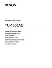 Denon TU-1500AE Sintonizzatore