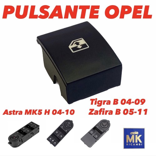 Pulsante alzavetro opel astra - pulsante,