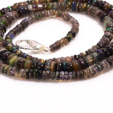 Collana rondelle perline opale - collana,
