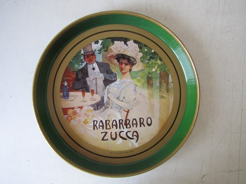 Vassoio latta rabarbaro - di,