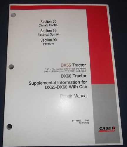 Case dx55 dx60 trattore - dx55,