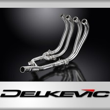 Suzuki GSX1400 2006-2007 Delkevic Acciaio Inox 4-1 Downpipe Testate 