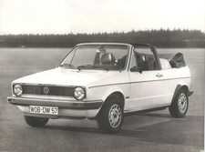 FOTO - VOLKSWAGEN GOLF 1 CABRIOLET - 24x18cm - Lotto B (2)