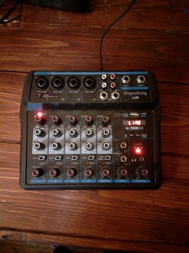Channel studio mixer with - 6,