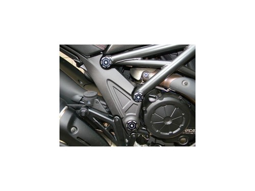 Tappi telaio nero - nero, per