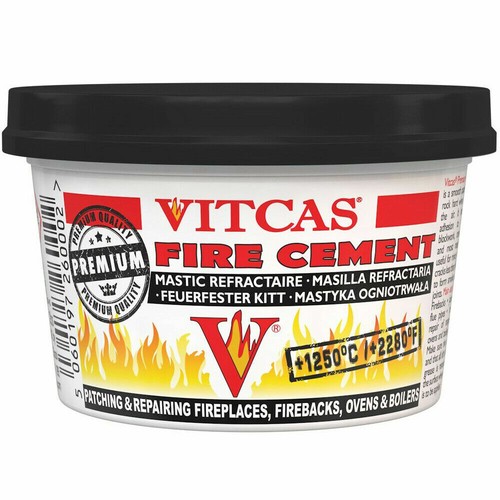 Vitcas black fire cement - black,