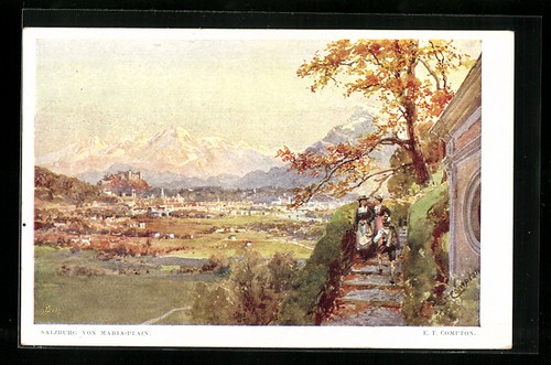 Cartolina artistica edward - cartolina,