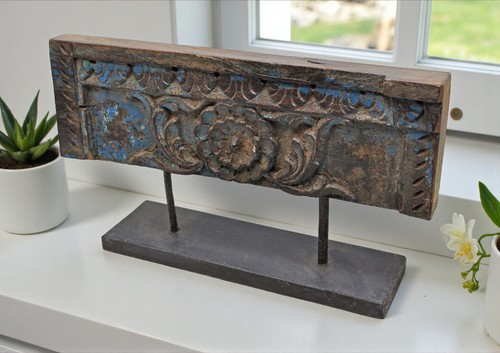 Antico floreale legno - antico,