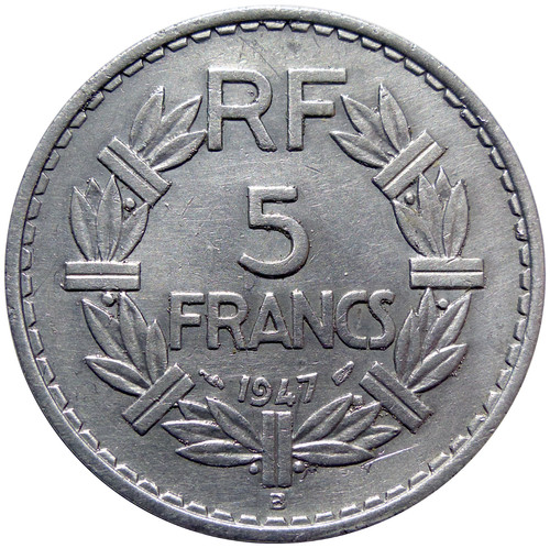 Francs lavrillier 1947 b - francs,