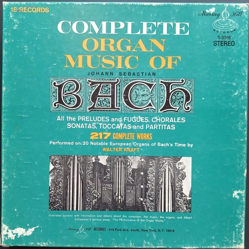 Bach complete organ music - bach,