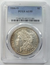 1886-O Morgan Argento Dollaro