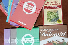 LIBRI RICETTE CUCINA ITALIANA - LOTTO 13 VOLUMI VARI