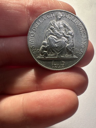 Lire 1949 vaticano pio xii - lire,