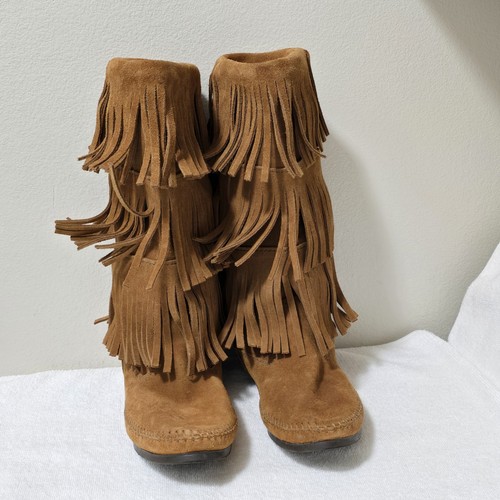 Stivali boho mocassino donna