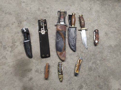Coltello spazzatura lotto 9 - coltello, di