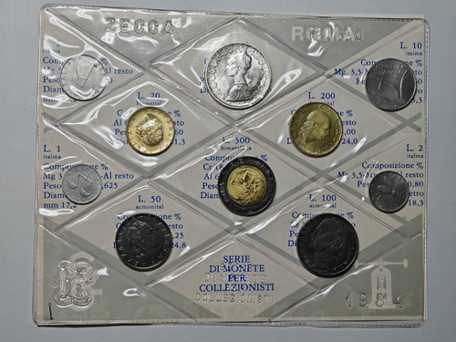 Divisionale 1984 500 lire - 500,