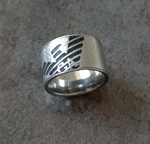 Anello emporio armani acciaio - armani,,