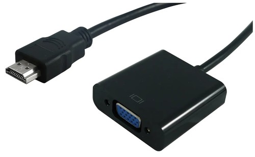 Adattatore hdmi vga bk con - hdmi-vga,