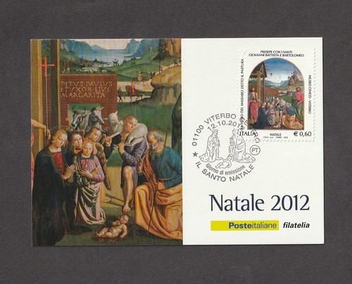 2012 italia cartolina fdc - 2012,