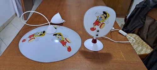 Lampadario lampada pinocchio - lampadario,