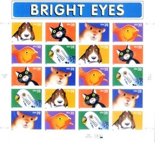 USA. Pets 1998. Mini sheet.