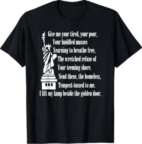 Maglietta statua libertà - statua,