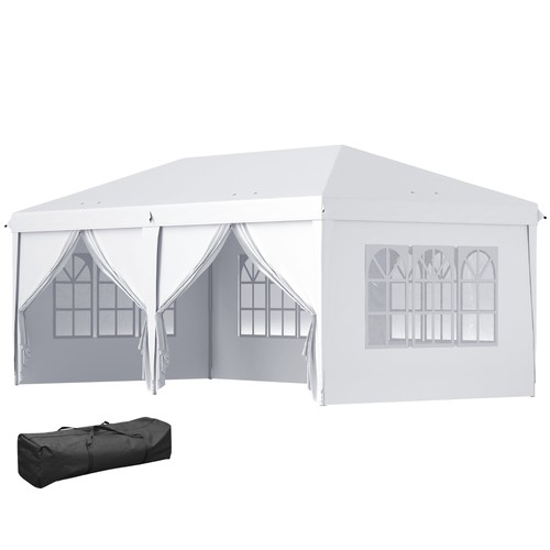 Gazebo 6x3 pieghevole da - pieghevole,