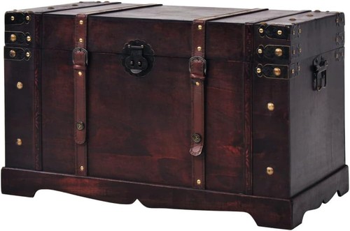 Baule vintage legno panca - vintage,