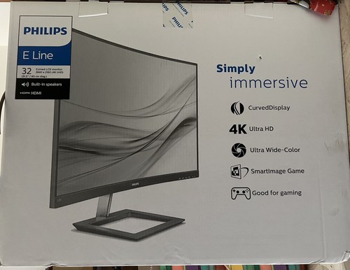 Monitor curved philips - curved,