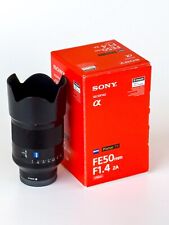 SONY FE 50mm f/1.4 ZA Zeiss Planar T – Perfetto, Completo di Scatola e Astuccio