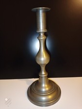 Portacandele antico In Metallo candelabro Candela