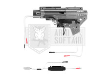APS AEG Version V2 Complete Silver Edge Gearbox FRONT Wiring M4 M16 AIRSOFT