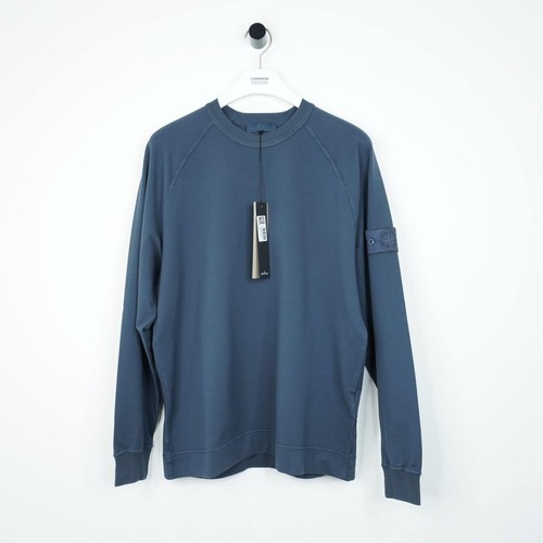 Felpa stone island ghost - ghost, blu