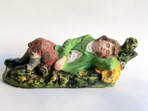 Pastore dormiente presepe - pastore,