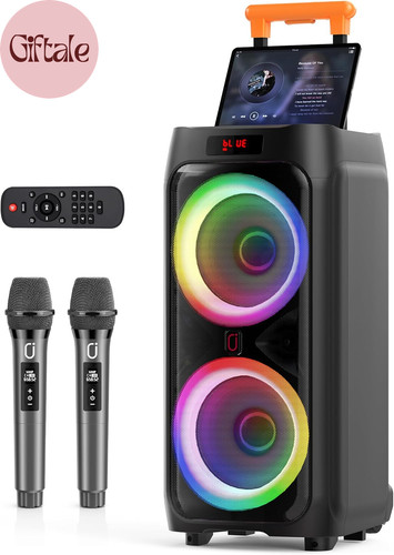 Macchina karaoke portatile con - portatile,