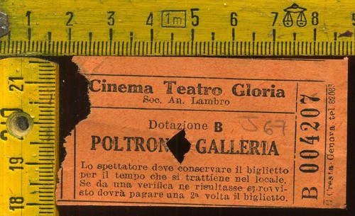 Biglietto anni teatro - 50,