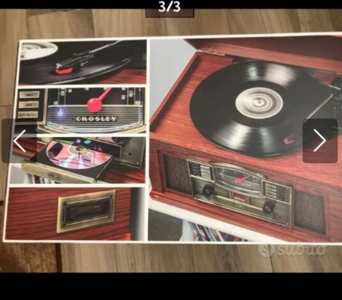 Giradischi radio vintage - giradischi,