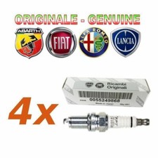 KIT 4 CANDELE ORIGINALI PER LANCIA DELTA III 1.4 BIFUEL DAL 07/2011 AL 08/2014