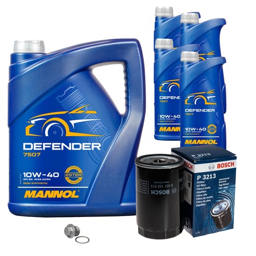 Filtro olio bosch mannol - filtro,