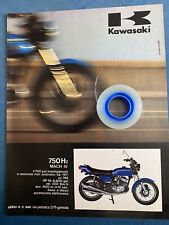 Rara Pubblicita’ Moto KAWASAKI 750 H2 Mach IV del 1972