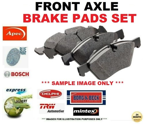 Set pastiglie freno assale - pastiglie,